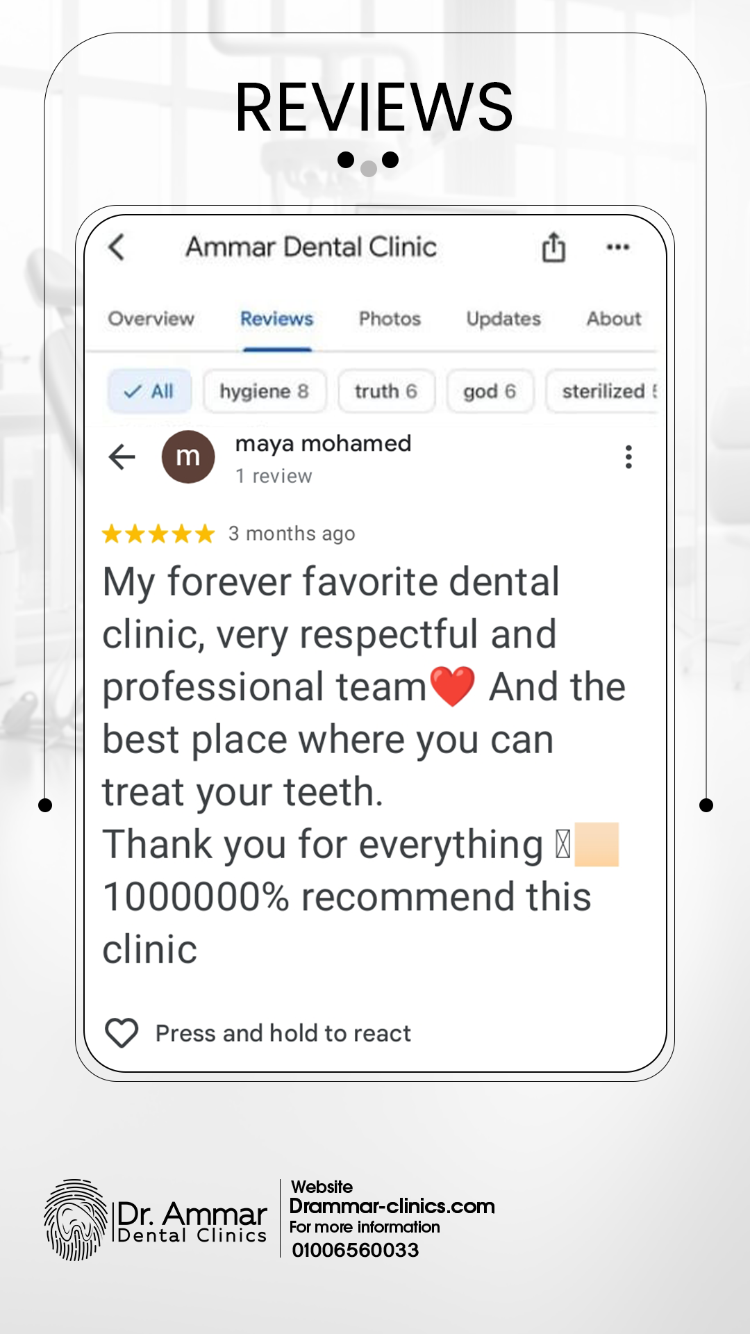 testimonial